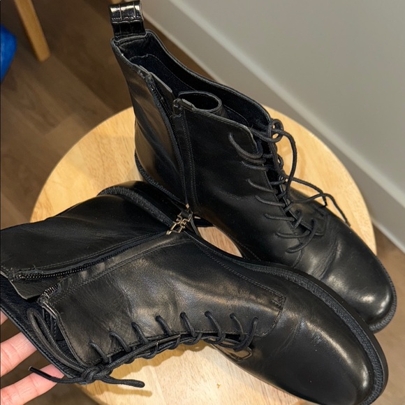 Sam Edelman Leather combat boots - Picture 3 of 3